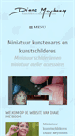 Mobile Screenshot of dianemeyboom.com